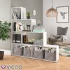 Treppenregal Weiß 163 x 155 cm Vicco Bild 2