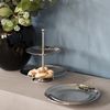 Fink Etagere Samuel, Edelstahl, runde 2er Etagere Bild 2