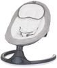 Chipolino Babywippe Brida, Fernbedienung Moskitonetz, Kissen, Plüschtiere, Timer grau Bild 4