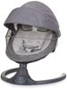 Chipolino Babywippe Brida, Fernbedienung Moskitonetz, Kissen, Plüschtiere, Timer grau Bild 3
