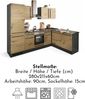 BASIC by Balculina Winkelküche Jazz, Stellbreite 280x175 cm, wahlweise mit E-Geräten Bild 5