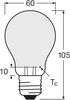 OSRAM LED BASE A60, Vorteilspack mit 4 Leuchtmittel, ersetzt herkömmliche 60W Glühbirnen, 6.5W, warmweiß (2700K), mattes Glas, nicht dimmbar, Birnenform, E27, White Bild 5