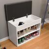 Schuhbank Titus Weiß 60 x 45 cm mit Auflage Vicco Bild 5