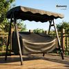Outsunny Gartenmöbel-Schutzhülle Hollywoodschaukel Abdeckung (UV-Beständig Abdeckplane, 1-St, für 3-Sitzer Gartenschaukel), Wasserdicht, UV-beständig, mit Reißverschluss Bild 2