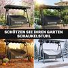 Outsunny Gartenmöbel-Schutzhülle Hollywoodschaukel Abdeckung (UV-Beständig Abdeckplane, 1-St, für 3-Sitzer Gartenschaukel), Wasserdicht, UV-beständig, mit Reißverschluss Bild 3