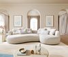 Big-Sofa Edina 330x170 cm Teddystoff Beige Bild 4