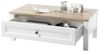 Couchtisch >Toskana< Schublade, Artisan Eiche Dekor, weiß - 110x41x60 (BxHxT) Bild 2