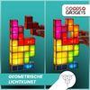 Goods+Gadgets LED Schreibtischlampe GOODS+GADGETS LED Tetris Block Lampe – Retro Deko & Stimmungslicht, Retro Deko Tisch-Leuchte Bild 5