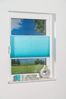 K-home 360273-2 Klemmfix-Plissee 50x130 cm (B x L) Iceblau Lichtschutz +++ Moderne Crushed Optik +++ Bild 1