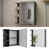 Spiegelschrank Fynn Anthrazit 62 x 64 cm Vicco Bild 4