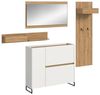 Garderoben-Set >Drive< in Weiß - 192x175x32cm (BxHxT) Bild 3