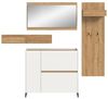 Garderoben-Set >Drive< in Weiß - 192x175x32cm (BxHxT) Bild 4