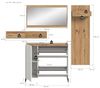 Garderoben-Set >Drive< in Weiß - 192x175x32cm (BxHxT) Bild 2
