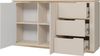 Kommode Hilafin 2D3S (Farbe: Sandbeige / Sandbeige + Gold) Bild 5