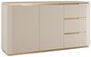 Kommode Hilafin 2D3S (Farbe: Sandbeige / Sandbeige + Gold) Bild 4