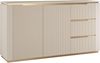 Kommode Hilafin 2D3S (Farbe: Sandbeige / Sandbeige + Gold) Bild 4