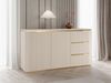Kommode Hilafin 2D3S (Farbe: Sandbeige / Sandbeige + Gold) Bild 2