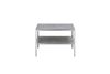 Couchtisch >ORINOCO< in Keramik-Optik grau aus Glas - 64x64x45cm (LxBxH) Bild 4