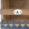 Wandregal HWC-A43, Hängeregal Regal, Tanne Holz massiv Vintage Shabby-Look 71x18x16cm Bild 5