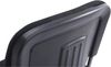 CLP Stapelstuhl Ken XL Stoff stapelbar und mit robustem Metallgestell,schwarz Bild 4