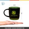 Nostalgic-Art Tasse Kaffeetasse - John Deere - Logo Black Bild 2