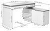 Jahnke Eckschreibtisch LIBRE C 155 E (1-St), wechselseitig montierbar, Breite ca. 140 cm Bild 3