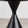 IDIMEX Couchtisch ISOMA, runder Beistelltisch Ø50cm Holzoptik & Metallgestell modern schwarz Bild 5
