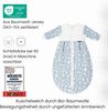 Alvi Schlafsack Mäxchen Thermo mit Arm | Babyschlafsack ÖKO-TEX zertifiziert | Alvi Außensack mit Arm | Winterschlafsack 3,0 TOG, Größe:110, Design:Zootiere puderblau Bild 3