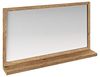 Badmöbelset Wildeiche 2-teilig massivum Sydney 105x134x45 cm Waschtisch mit Spiegel Badezimmer-Unterschrank Holz braun Bild 4