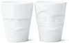 Fiftyeight Becher Set #1 Grummelig und Verschmitzt weiß Bild 1