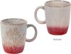 Porzellan-Tasse Blume rot - LandLust Bild 2