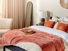 Beliani 'Bayburt' Decke, Polyester rot, 200x220 cm Bild 2