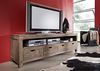 TV-Board Sheesham 190x50x60 grau geölt NATURE GREY #44 Bild 5