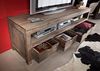 TV-Board Sheesham 190x50x60 grau geölt NATURE GREY #44 Bild 2