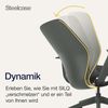 Steelcase SILQ Chair, Metal, Amsel/Schwarz Bild 4