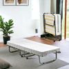 Talamo Italia - Klappbett Eloisa, Klappbett mit 15 Lattenrosten, platzsparendes Kinderbett, 100% Made in Italy, 80x200h40 cm, Matratze inklusive Bild 2