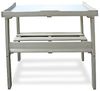 HABAU Pflanztisch mit Arbeitsplatte aus Metall und Ablagefläche, 78 x 38 x 85 cm Bild 4