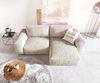 Ecksofa Lanzo 230x155 cm Cord Beige Recamiere variabel Bild 5