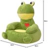 Plüsch-Kindersessel Frosch Grün Bild 2