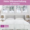 B!HOME Winter Daunen Babystep 100x135cm (400g) - Saison: Winter, Größe: 100 x 135 cm Bild 4