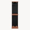 Toilettenpapierhalter Trond 76x18x18 cm Schwarz/Walnussoptik [en. casa] Bild 5