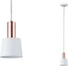 Paulmann No. 79656 Pendelleuchte Neordic Haldar Weiß, Kupfer matt E14 Bild 4