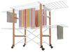Foppapedretti Gulliver Faltwäscheständer, 105 x 80 x 174 cm, Holz, Walnuss Bild 5