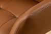 riess-ambiente Drehstuhl SIGNATURE cognac braun/schwarz - Echtleder, Metall, drehbar, Armlehne (Einzelartikel, 1 St), 360° drehbar & mit Taschenfederkern - ideal für Esszimmer & Büro Bild 4