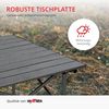 Grafner Campingtisch Campingtisch klappbar 53,5x50x50cm inkl. Transporttasche schwarz (2-St), 53,5x50x50cm, Carbon-Stahl Bild 4