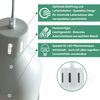 Venso Solutions Pflanzenlampe Lampenschirm Saga E27, Kupfer Bild 2