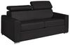 Vente-unique - VIZIR Sofa Leder Schwarz - B 223 cm94 cm x H 110 cm95 cm x L 196 cm Bild 2