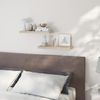 EUGAD Wandregal Wandboard 2er Set Hängeregal Holz Board Modern Sonoma Eiche 40 x 23 x 3,8 cm 0083QJ-2 Bild 4