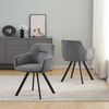 B&D home 4-Fußstuhl CYRUS (2er Set, 2 St), gepolstert, mit Armlehnen Bild 2