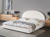 Wasserbett Stoff VAUCLUSE 180 x 200 cm Cremeweiß Bild 2